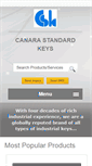 Mobile Screenshot of canarakeys.net